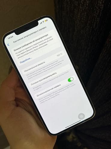 2.el macbook: IPhone 12 Pro Max, 256 GB, Ağ, Face ID, Barmaq izi — 7