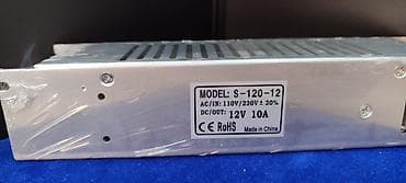 processor core i7: Məhsul: S-120-12 AC/DC Güc Bloku - Model: S-120-12 - Giriş (AC): 110V — 2
