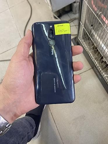ayfon 5s satilir: Redmi 8, 64 GB, rəng - Qara, Barmaq izi — 1