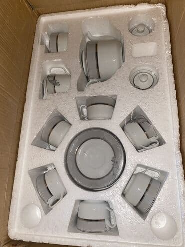 i̇ran qab qacaq: Nahar dəsti, rəng - Ağ — 4