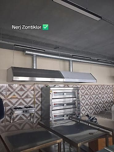 Металлоискатели: Mətbəx üçün paslanmayan poladdan (nerj) havadartma zontiki/aspirasiya — 5