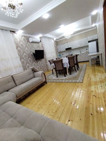 qebelede ayliq kiraye evler: 150 м², 4 комнаты, Интернет, Комби, Телефон — 8