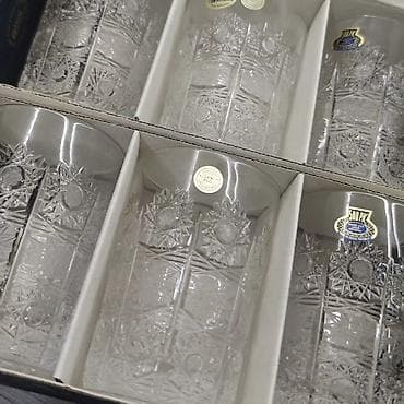 qab: Stəkanlar, Şüşə, 6 ədədli dəst — 3