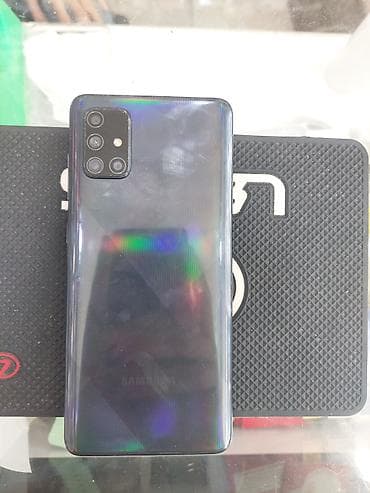 telefon a71: Samsung Galaxy A71, 128 GB, rəng - Qara, Barmaq izi — 3