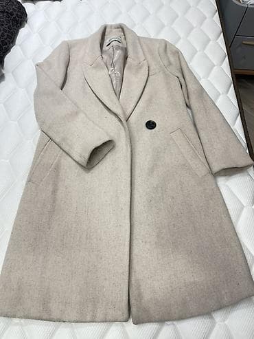 Palto, Stradivarius, M, rəng - Bej