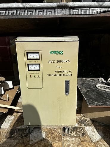 elektrik stabilizator: Elektrik tənzimləyici (stabilizator) - Güc: 20 kVA (20000 VA) - Tip — 1