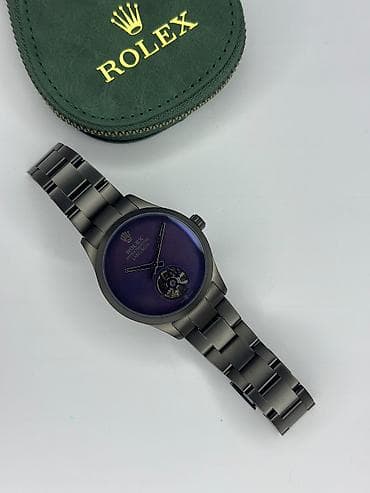 Новый, Наручные часы, Rolex, цвет - Черный — 1