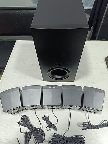 Микрофоны: Новый Sony Колонка, Тип - Для домашнего кинотеатра, цвет - Черный — 5