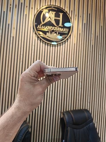 IPhone 16 Pro Max, 256 GB, Desert Titanium, Zəmanət, Simsiz şarj, Face ID — 6