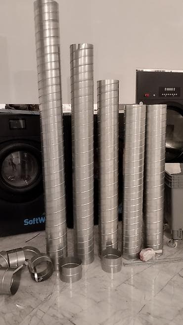 Автоуслуги: Spiral Havalandirma Borularin Satisi, Her Ölçüde Borularimiz var — 1