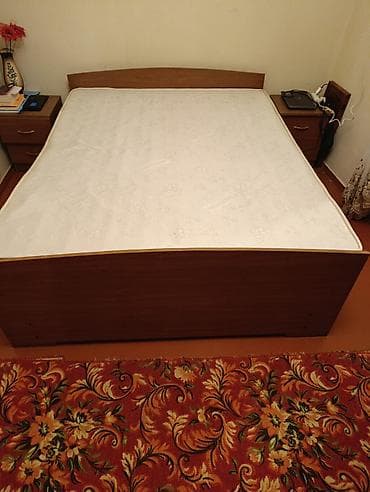 İşlənmiş, İkinəfərlik çarpayı, Bazalı, Matras ilə