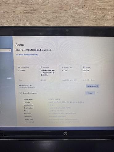 2 el pc: HP Pavilion, 14 ", Intel Core i3, 256 GB — 2