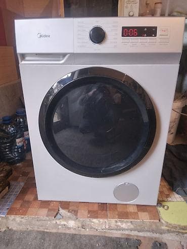 maşın kraskasi: İkinci əl tam işlək paltar yuyan çümüşü rəng zəmanətli — 1