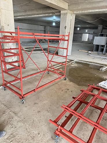 Rulonlu qüllə tipli iskele dəstləri Məhsul təsviri: - Daxili və