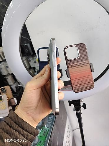 sentir: IPhone 15 Pro Max, 256 GB, Natural Titanium, Zəmanət, Kredit, Simsiz şarj — 6