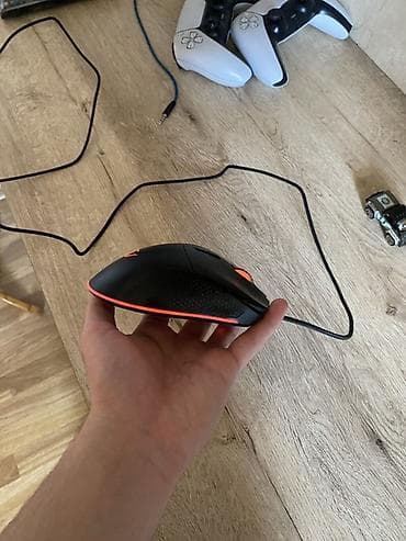 islenmis komputerler: USB simli Rampage RGB kompüter siçanı - Ergonomik, sağ və sol ələ — 5