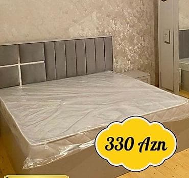 Мебель на заказ: Yataq dəsti – 330 AZN - Müasir dizaynlı çift nəfərlik çarpayılar — 3