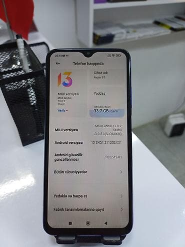 Redmi 9T, 128 GB, rəng - Mavi, Barmaq izi — 2