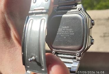 Аксессуары: Наручные часы, Casio, цвет - Серебристый — 3