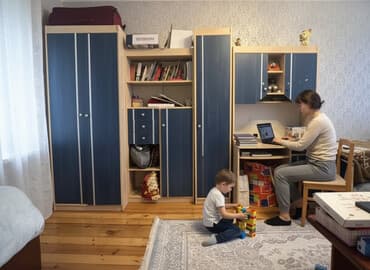 sulu aboy decor: Oğlan və qız üçün, İşlənmiş, Yazı masası — 1