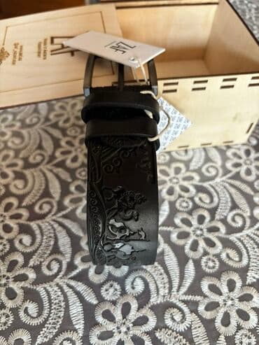 versace gümüş sep: Kəmər, Təbii dəri — 2