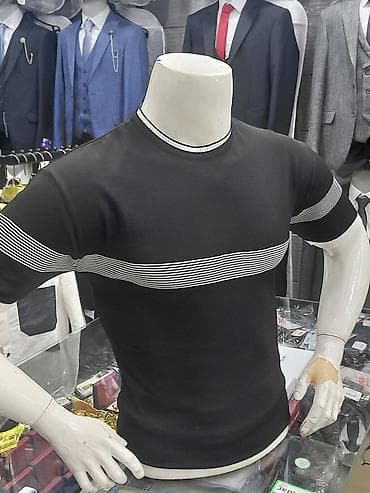 kurtka kisi ucun: Futbolka, rəng - Qara — 2