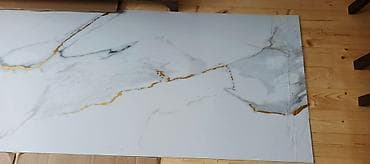 divar dekor: Böyük ölçülü dekorativ panel – mərmər effekti 64/280 - Material — 1