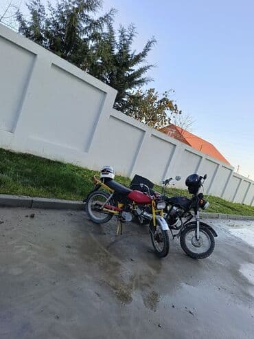 Мопеды, скутеры: Moped/motosiklet – klassik model Təkərləri təzə almışam. motaru təzə — 1