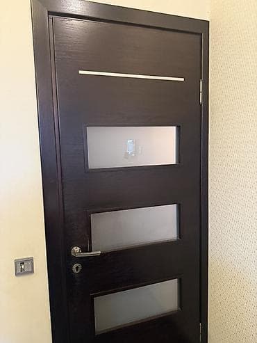 Qapı – daxili/interyer üçün - Material: tünd rəngli agac — 3