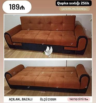 Di̇van-kravat, Yeni, Açılan, Bazalı, Parça, Ödənişli çatdırılma