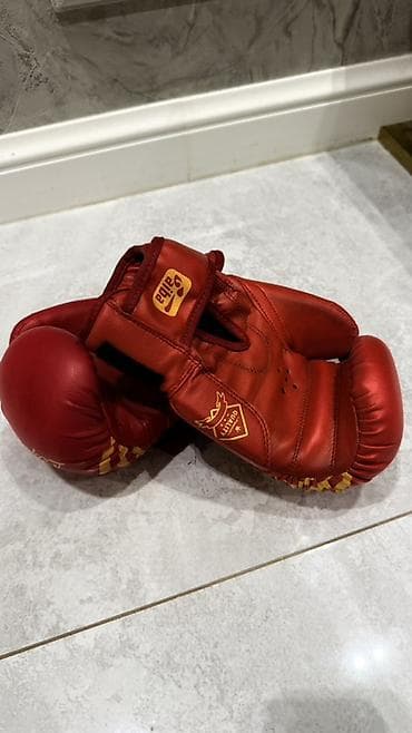 matlar: Məhsul: Boks əlcəkləri – Adidas Professional - Rəng: qırmızı, sarı — 4