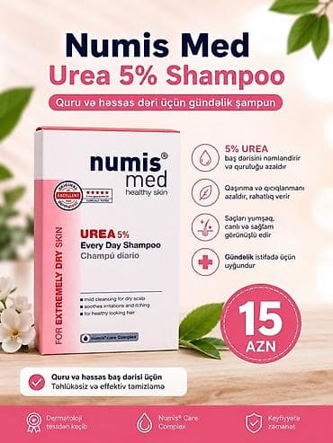 Numis Med – quru və həssas dəri üçün peşəkar qulluq seriyası 1) Urea — 2