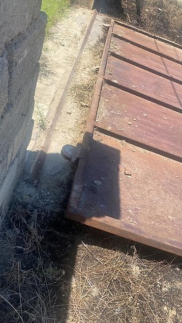 Железо Дворовые ворота, Откатные, Механические — 2