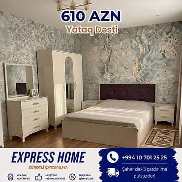 taxt tumba: İkinəfərlik çarpayı, Dolab, Termo, 2 tumba, Azərbaycan, Yeni — 1