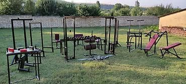 Trenajor aletleri, gantel 5-10-12-15-20-25 kq, blinler 4eded 20kq