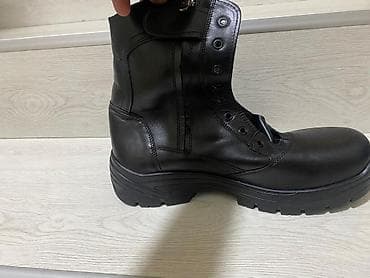 yarı botinkalar: Məhsul: Qara iş/ordu tərzli kişi botları Xüsusiyyətlər: - Material — 7