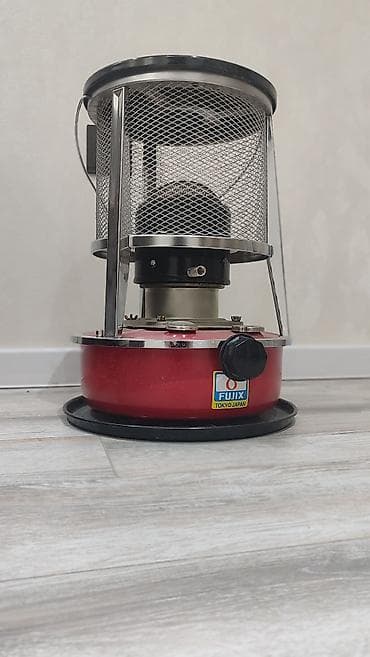 peçka soba: FUJI kerosin sobası – portativ, dairəvi dizaynlı, açıq alovsuz — 2