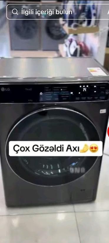 tp link modem almaq: LG önyükləməli paltaryuyan maşın - Brend: LG - Rəng: tünd boz/metal - — 1