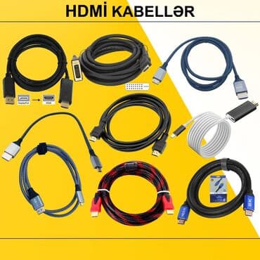 Digər kompüter aksesuarları: HDMİ Kabellər ⭐Type-C (USB-C) to HDMİ 2.0vers 1,8m 4K 60HZ – 35 AZN