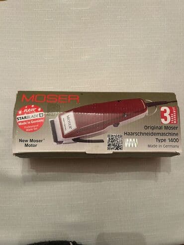 Moser 1400 saç kəsən maşın – Almaniyada istehsal. Xüsusiyyətlər: -