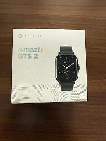 Çantalar: İşlənmiş, Smart saat, Amazfit, Sensor ekran, rəng - Qara — 1