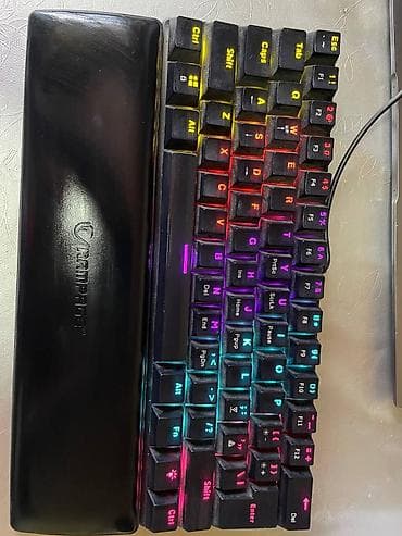 komputer ekrani: Rampage V60 PL/OWER mexaniki klaviatura - Lay-out: TKL (kompakt — 4