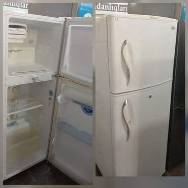 İşlənmiş 2 qapılı LG Soyuducu Satılır, rəng - Ağ