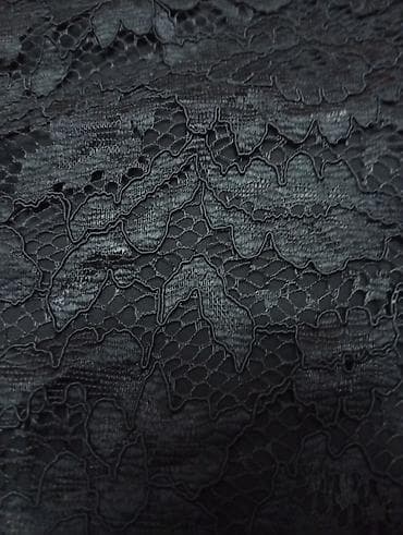 uzun corab: Qara krujeva detallı qadın paltarı TÜRKAN modadan alınıb.2 dəfə — 7