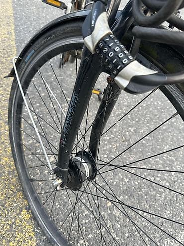 Детские велосипеды: Velosiped Şəhər/trekking tipli velosiped – mat qara rəng — 5