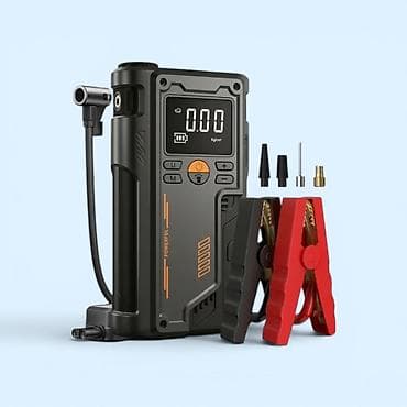 instrumenti: 10‑u 1-də Avtostarter və Hava Kompressoru Çoxfunksiyalı portativ — 1