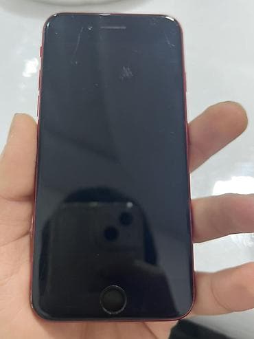 samsung z fold 1: IPhone SE 2020, Qırmızı, Barmaq izi — 1