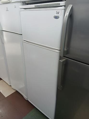 İşlənmiş 2 qapılı Atlant Soyuducu Satılır, rəng - Ağ, Təkərli — 1