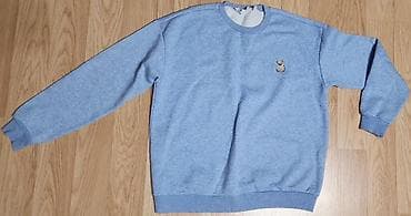 Digər kişi geyimləri: Svitşot, Defacto, Standart, rəng - Mavi — 3