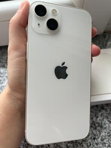 чип node: IPhone 13, 128 ГБ, Белый, Face ID — 5